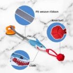PROKEl Shark Shaped Pet Toy, Interactive TwineToy Ball Dog Toy With Suction Cup, Pet Chew ToyFor Dogs & Cats Funny Dogtoys Squeaky Toys Dogtraining Rope Toy - Image 6